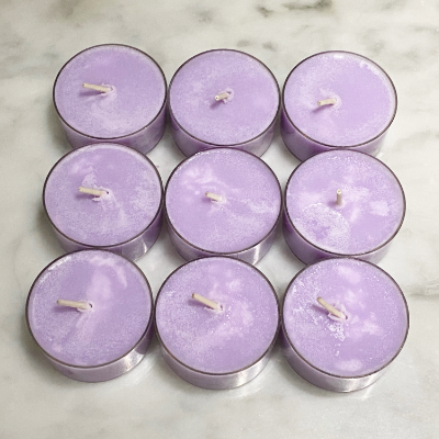 Lavender Soy Wax Tealight Candles