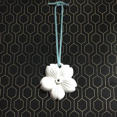 Scented Clay Ornament - Flower