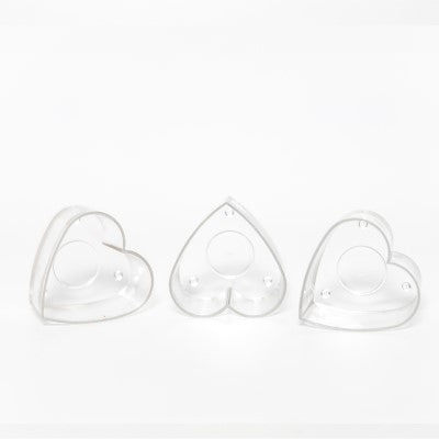 Tealight Cups - Heart Shaped (Small)